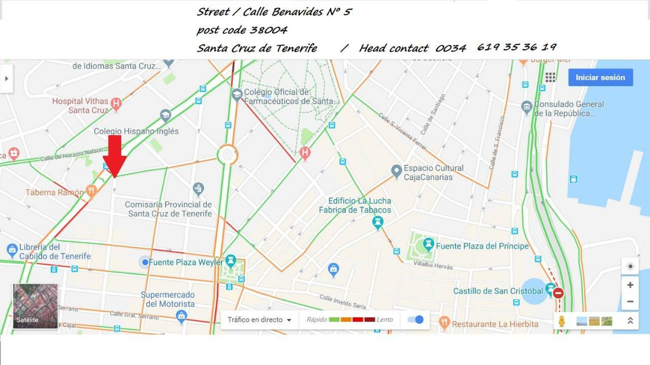 דירות סנטה קרוז דה טנריף Benavides 5 מראה חיצוני תמונה